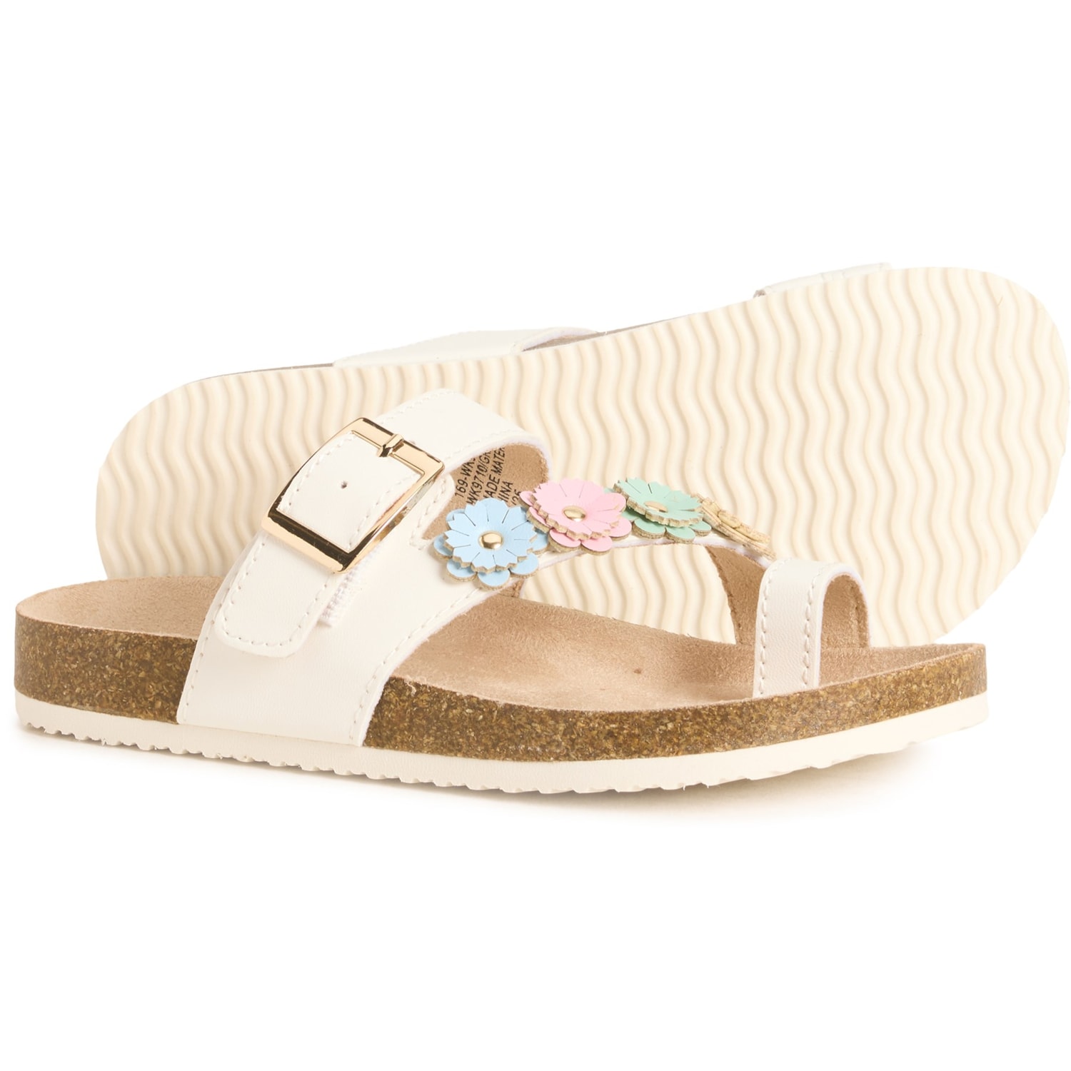 White Mountain Kids Girls Graffito Sandals