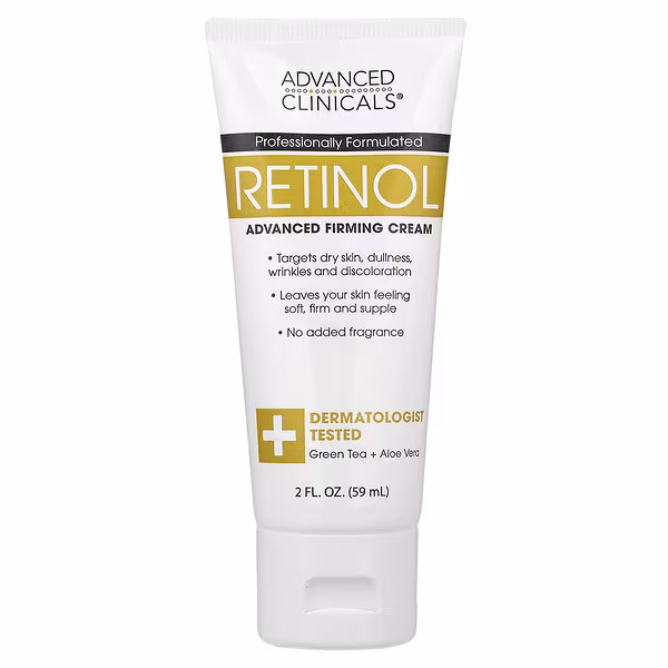 Advanced Clinicals, Retinol, Advanced Firming Cream, 2 fl oz (59 ml)