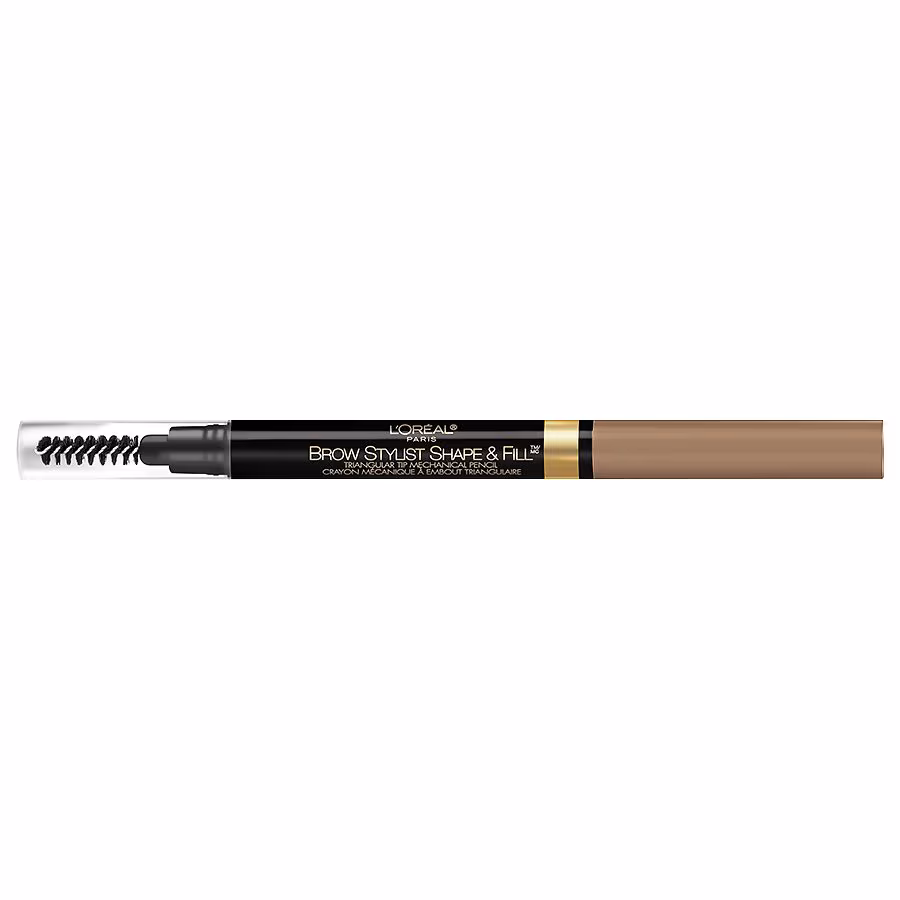 L'Oreal Paris Brow Stylist Shape & Fill Mechanical Eye Brow Makeup Pencil, 400 Blonde