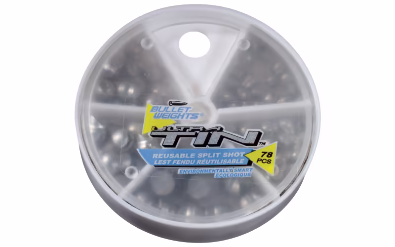 Bullet Weight Reusable Tin Split-Shot Kit