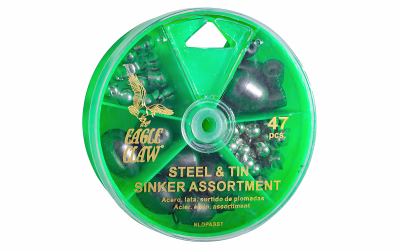 Eagle Claw 47-Piece Lead-Free Sinker Assortment