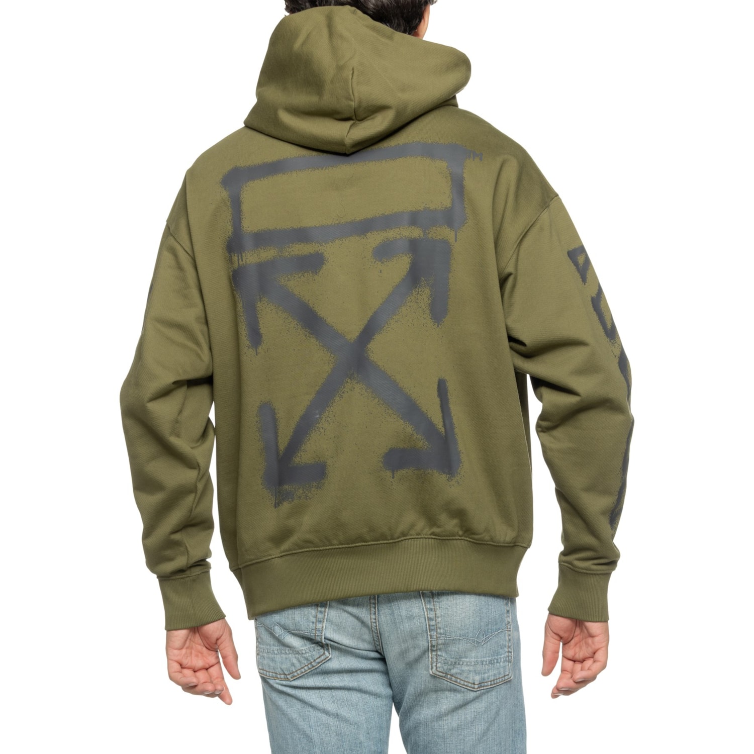 OFF WHITE Spray Arrow Hoodie