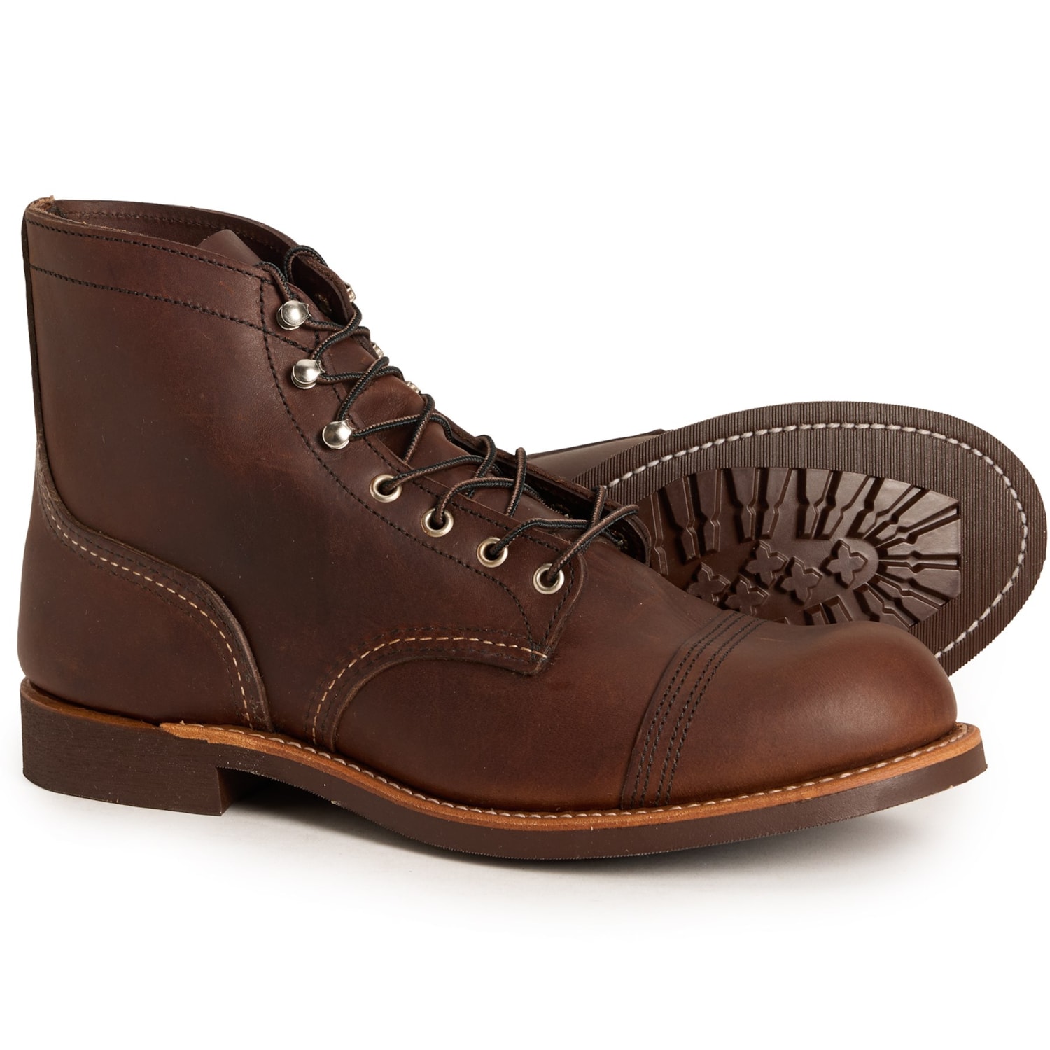 Red Wing 6" Iron Ranger Cap-Toe Boots - Leather, Factory 2nds (For Men)