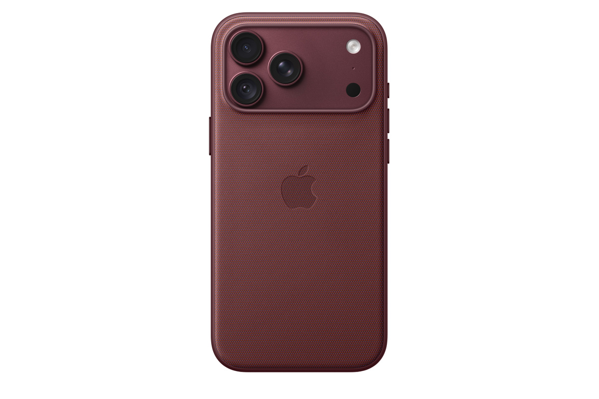 iPhone 18 Pro Max TechWoven Case with MagSafe – Burgundy