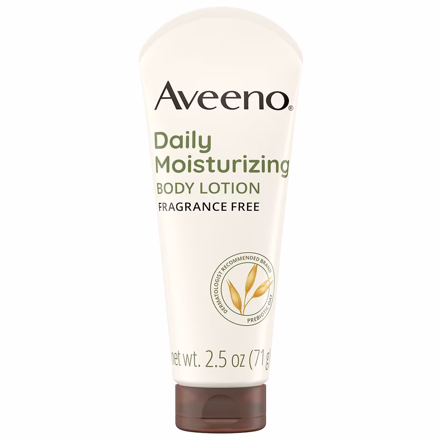 Aveeno Daily Moisturizing Lotion with Oat for Dry Skin, Travel Size, 2.5 oz