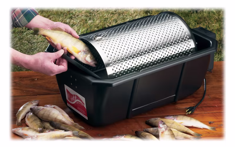 Open Country Tumble Drumm Automatic Fish Scaler