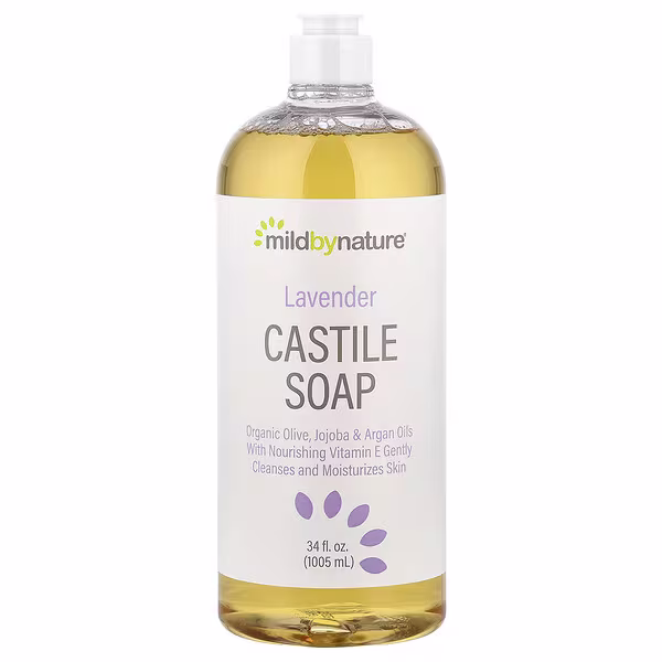 Mild By Nature, Castile Soap, Lavender, 34 fl oz (1,005 ml)