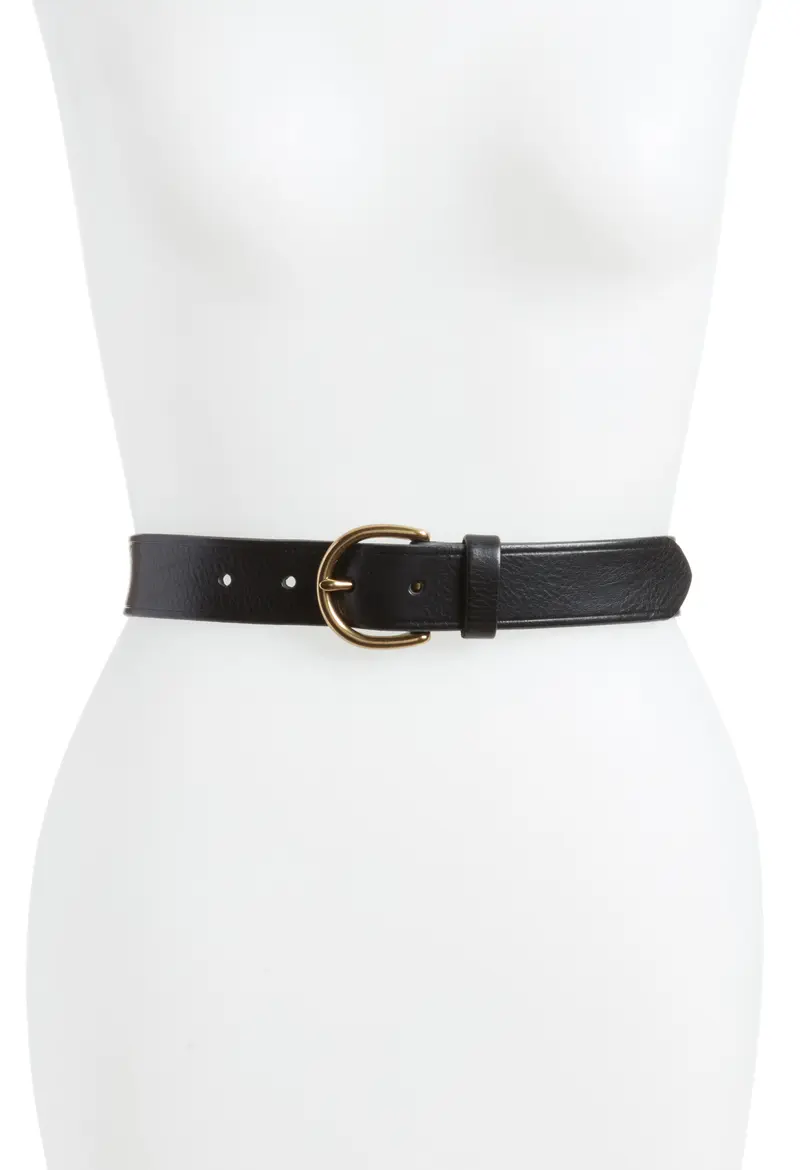 Madewell Medium Perfect Leather Belt