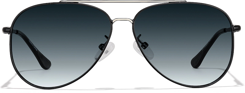 Black Premium Aviator Sunglasses #P1126721