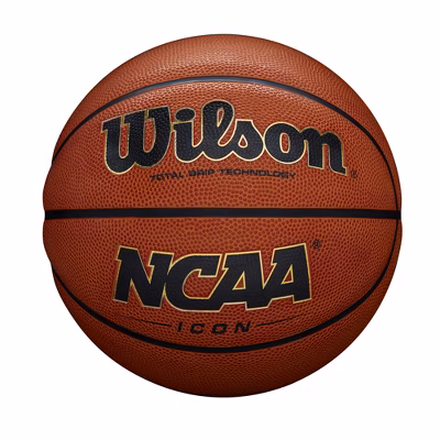 Wilson ICON 29.5" Basketball: Size 7 Rubber Shell for Indoor Outdoor Use
