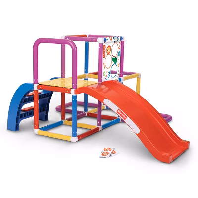 Fisher-Price Climbing Jungle Gym Play Set with Toss Game