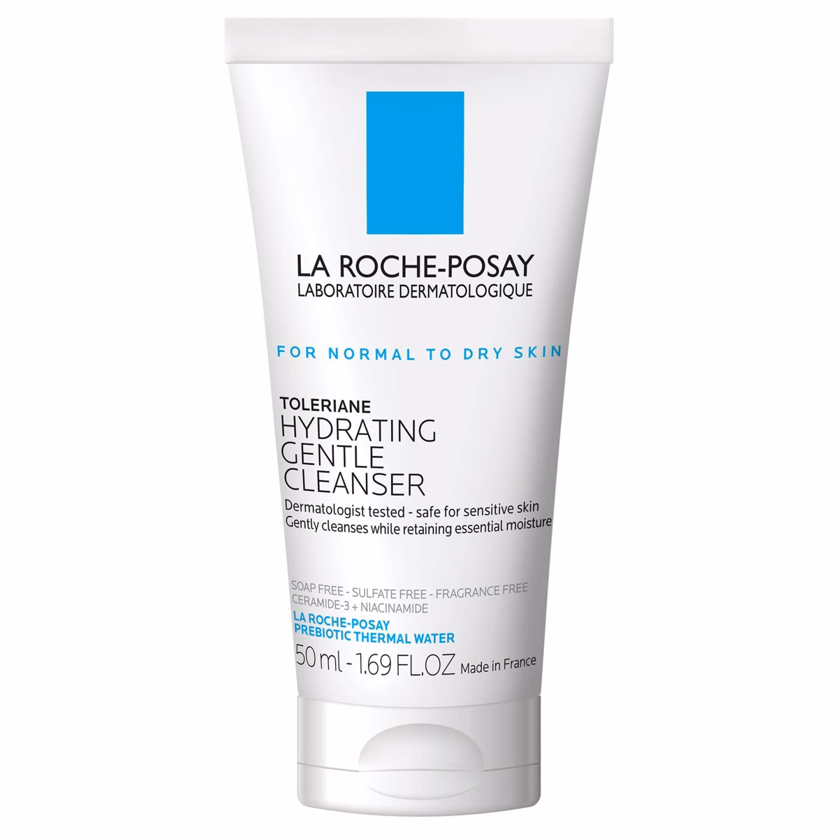 La Roche Posay Toleriane Hydrating Facial Cleanser - Travel Size - 1.69 fl oz