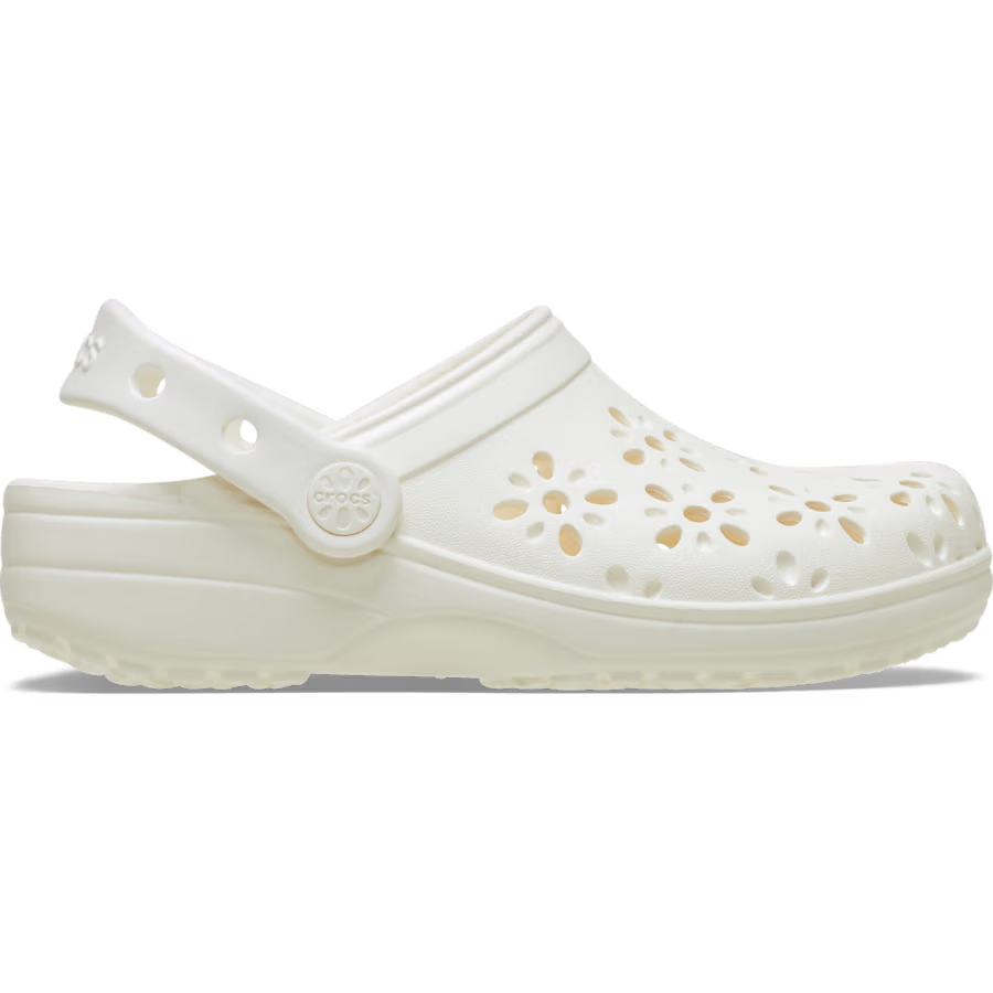 Kids' Classic Floral Cut-Out Clog