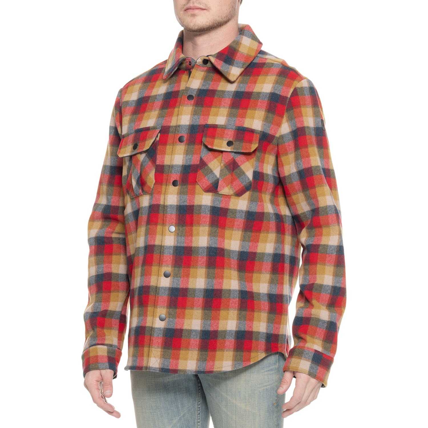 SmartWool Anchor Line Shirt Jacket - Merino Wool, Snap Front