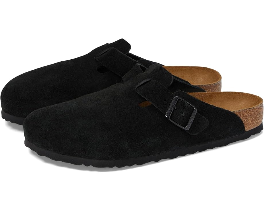 Birkenstock - Boston Clog Soft Footbed - Suede (Unisex)