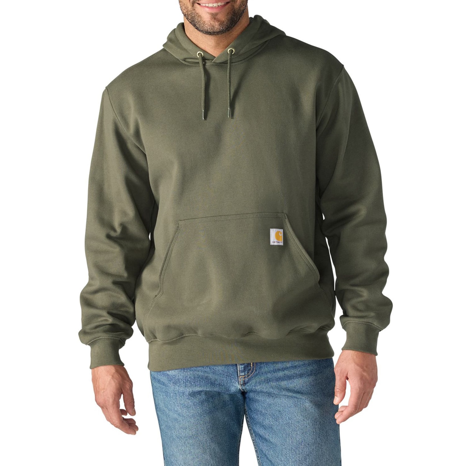 Carhartt K121 Big and Tall Loose Fit Midweight Fleece Hoodie - Factory Seconds
