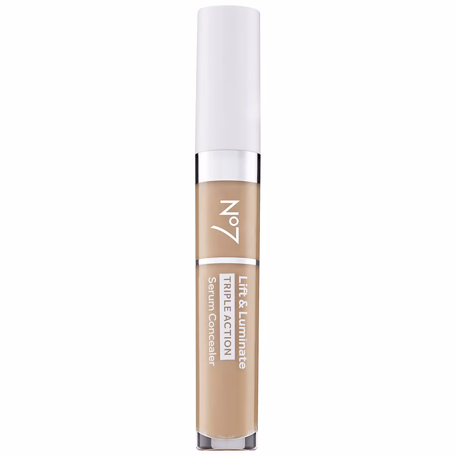 No7 Lift & Luminate Triple Action Serum Concealer, Fair, 0.08 fl oz