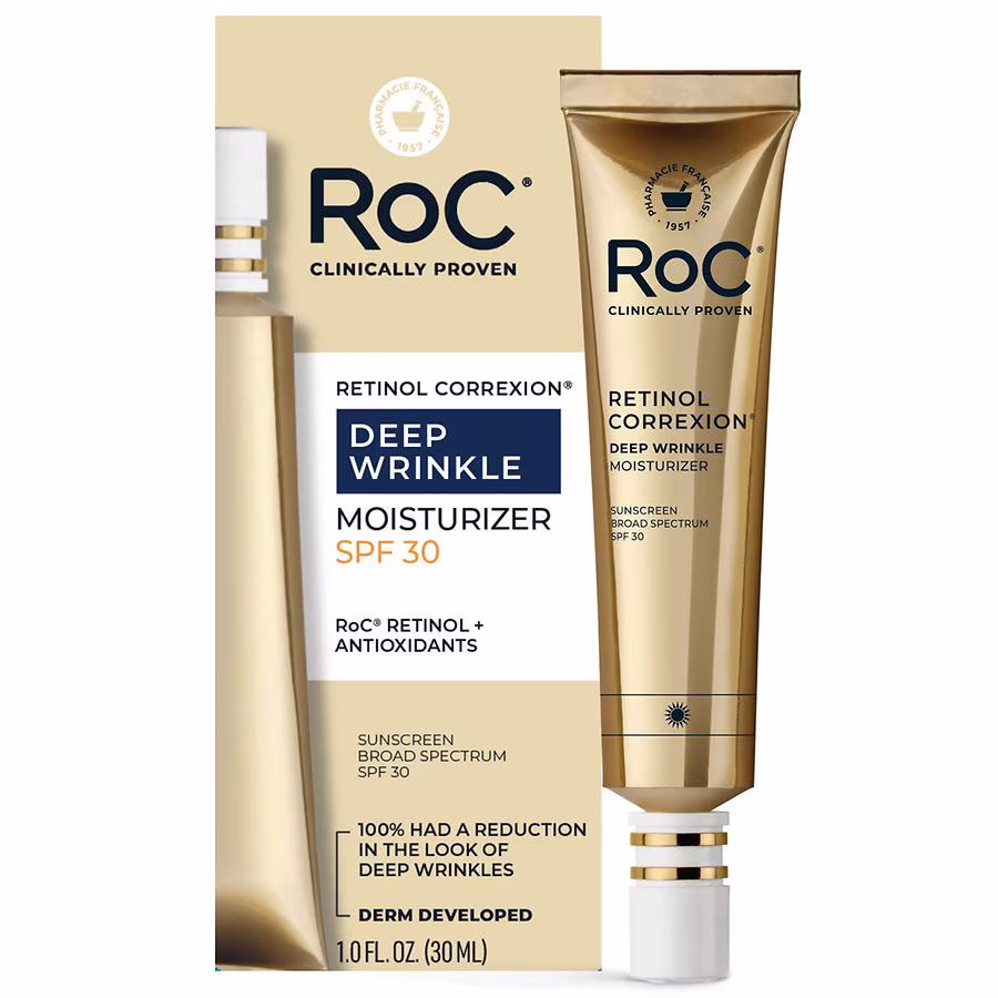 RoC Retinol Correxion Deep Wrinkle Daily Moisturizer SPF-30