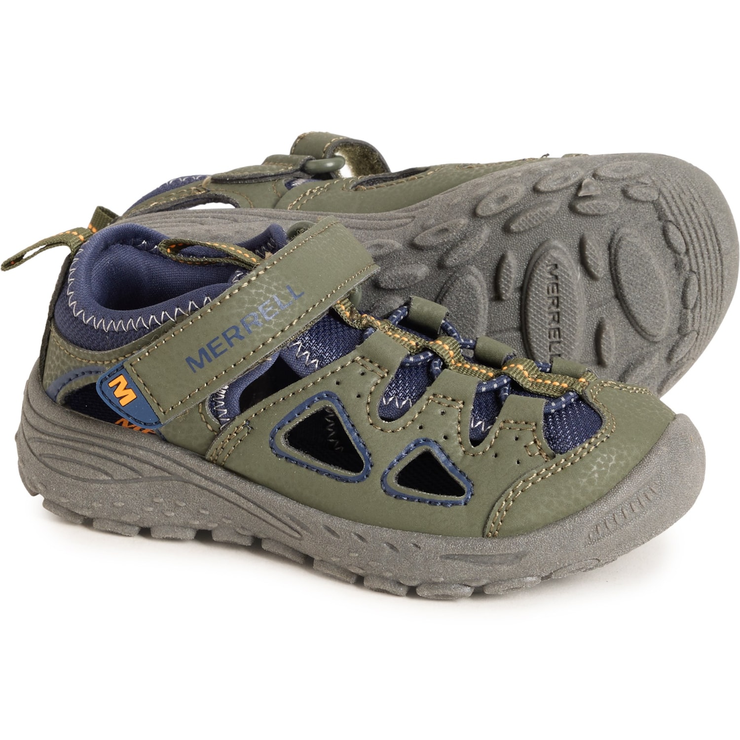 Merrell Boys and Girls Explorer Compass Sport Sandals