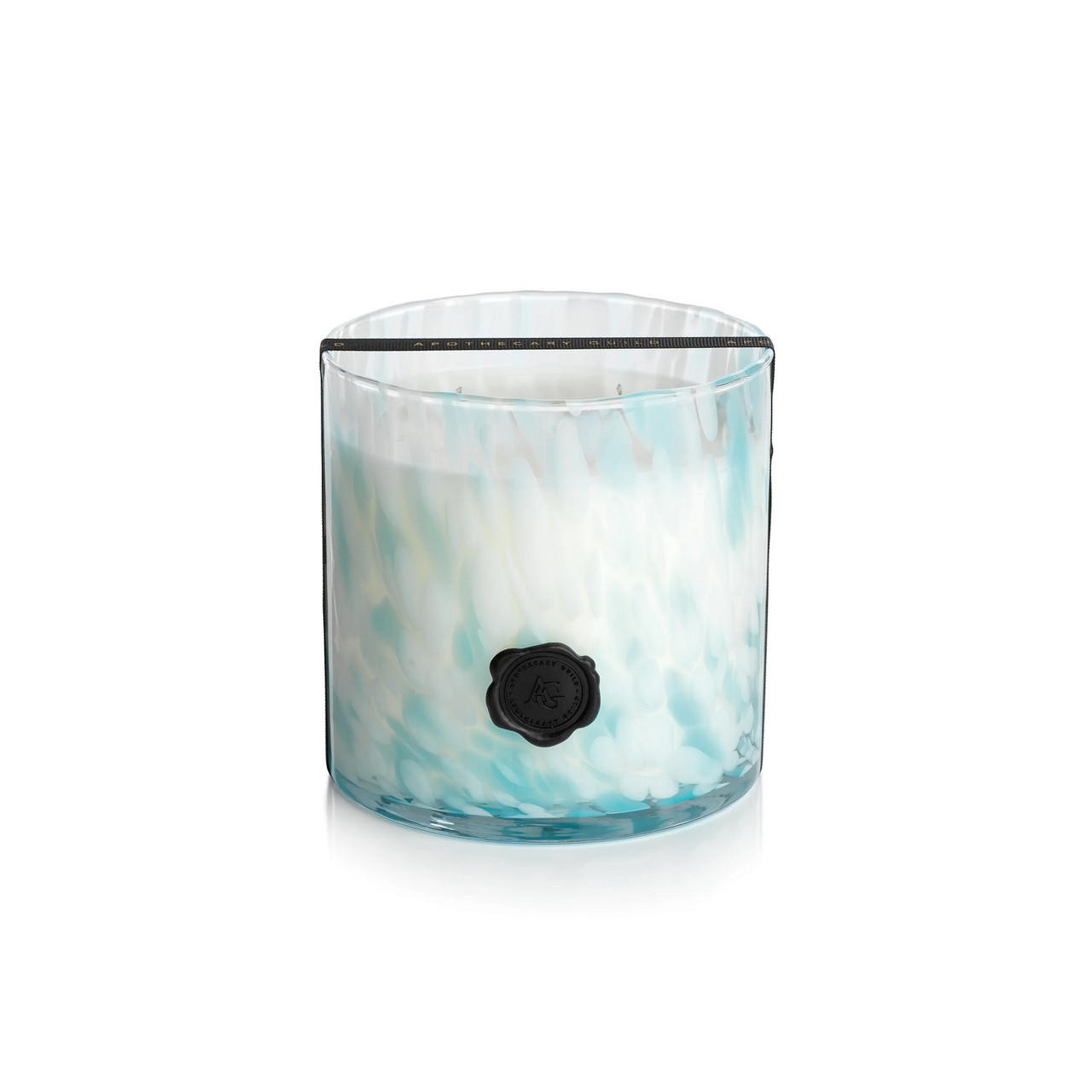 Apothecary Guild Opal Glass Three-Wick Candle Jar - Sunset Beach
