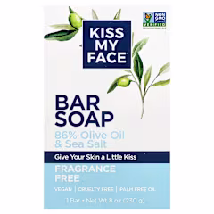 One with Nature, Dead Sea Mineral Bar Soap, Fragrance Free, 7 oz (198 g)