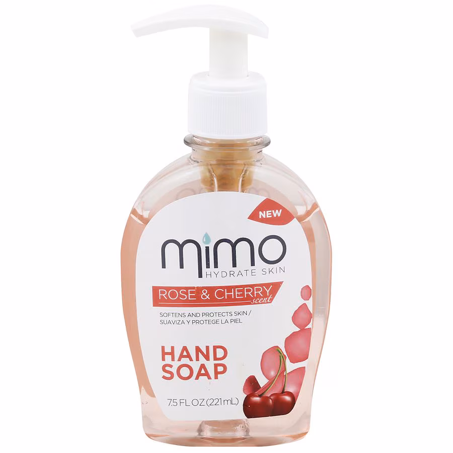 Mimo Hand Soap Rose & Cherry, 7.5 fl oz