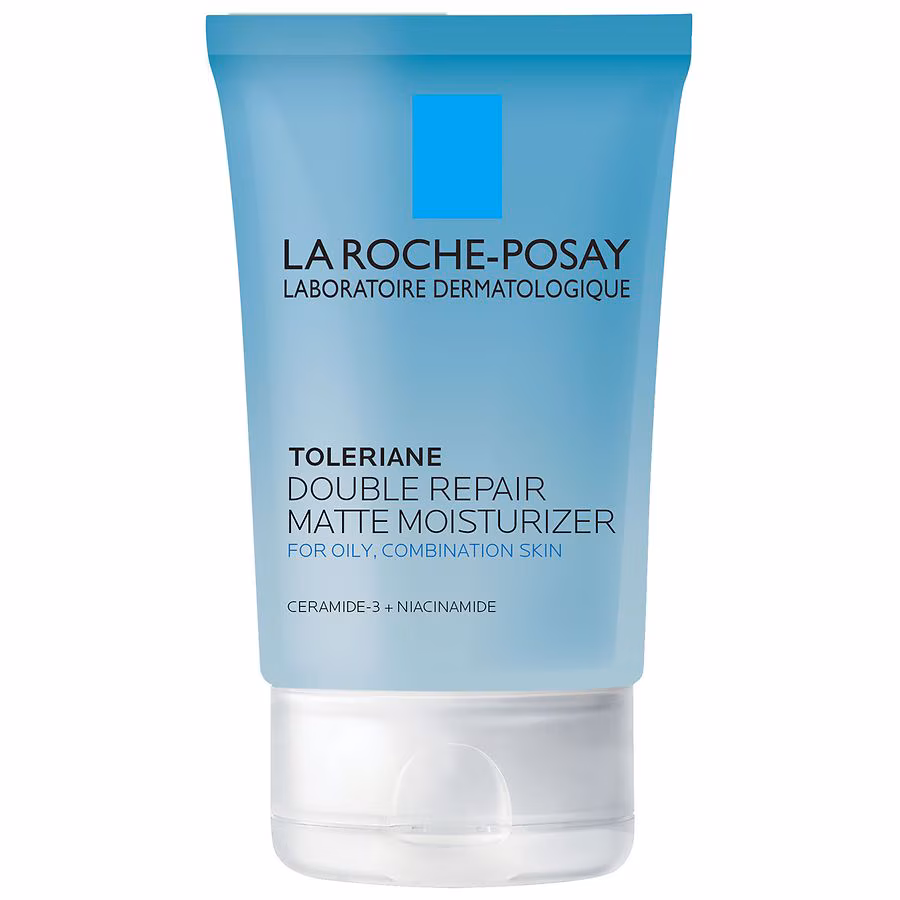 La Roche-Posay Toleriane Double Repair Matte Face Moisturizer for Oily Skin, 3.38 Fl Oz