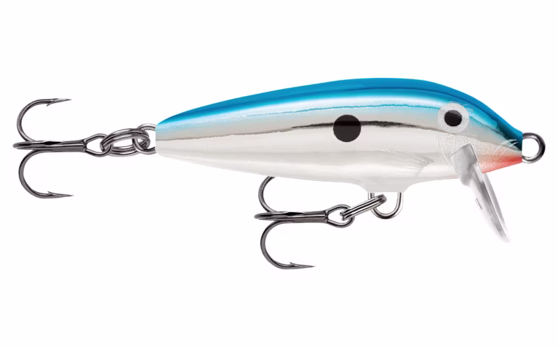 Rapala Original Floating Minnow - 1-1/2" - 1/16 oz. - Chrome Blue