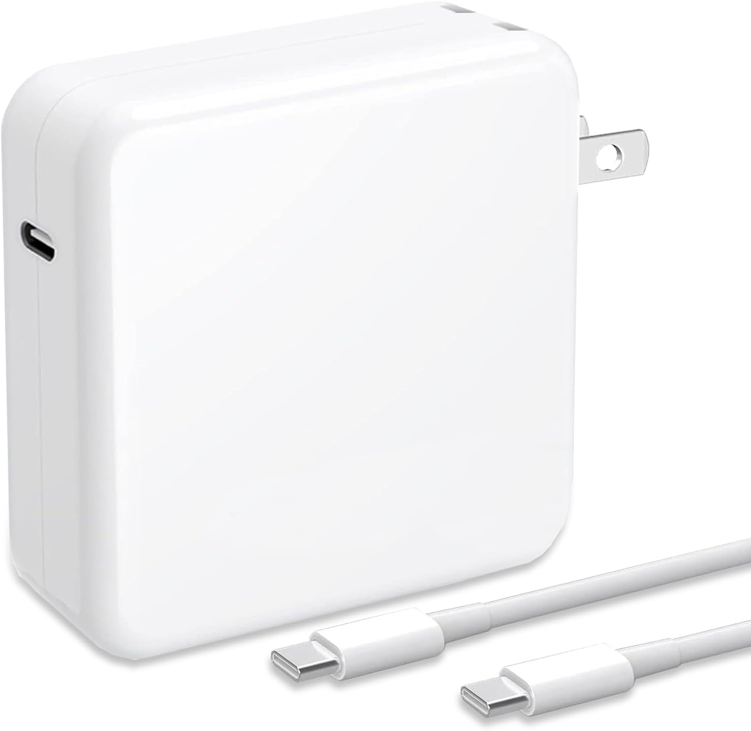 JEIBAO Mac Book Pro/Air Charger - 100W USB C Fast Charger Compatible with MacBook Pro/Air, M1 M2 M3 M4 M5, ipad Pro and All USB-C Laptops and Phones, 6.6ft Charger Cable