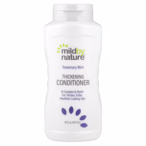 Mild By Nature, Thickening Conditioner, B-Complex & Biotin, Rosemary Mint, 16 fl oz (473 ml)
