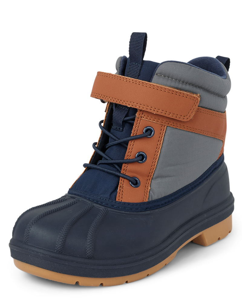 Toddler Boys Colorblock Mid Top Sneakers