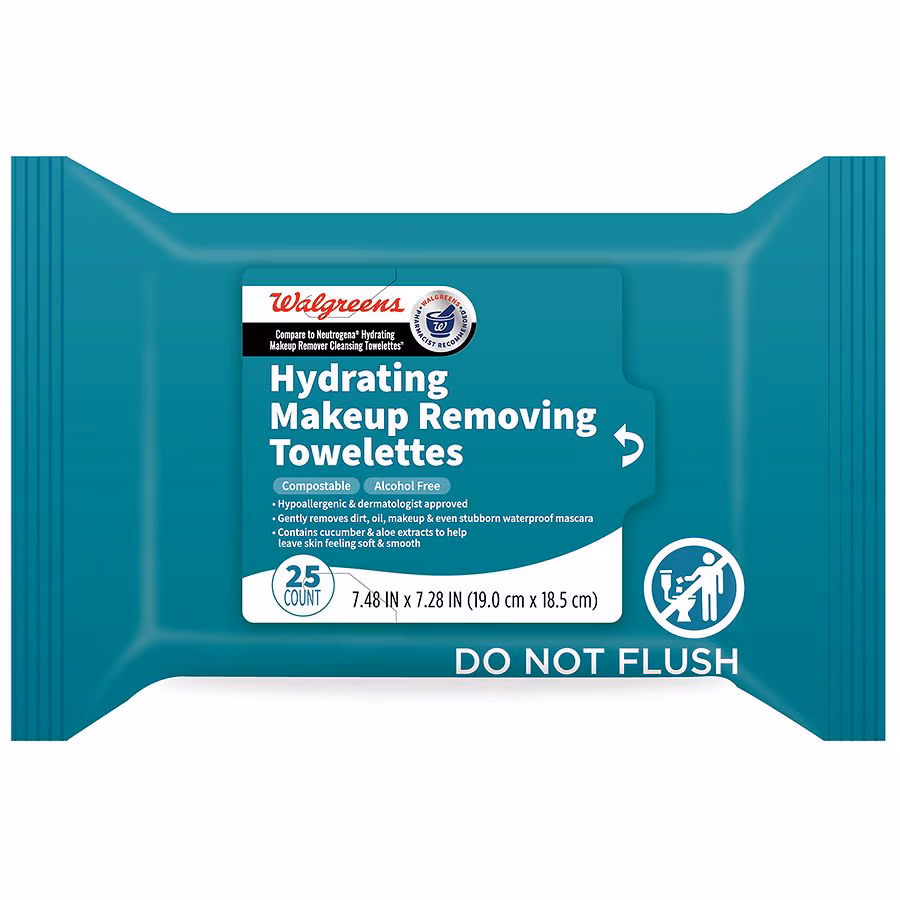 Walgreens Hydrating Makeup Removing Towelettes