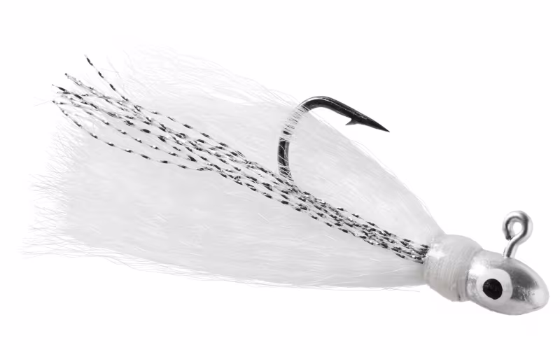Offshore Angler Deluxe Pompano Jig - Silver Shad - 1/16 oz.