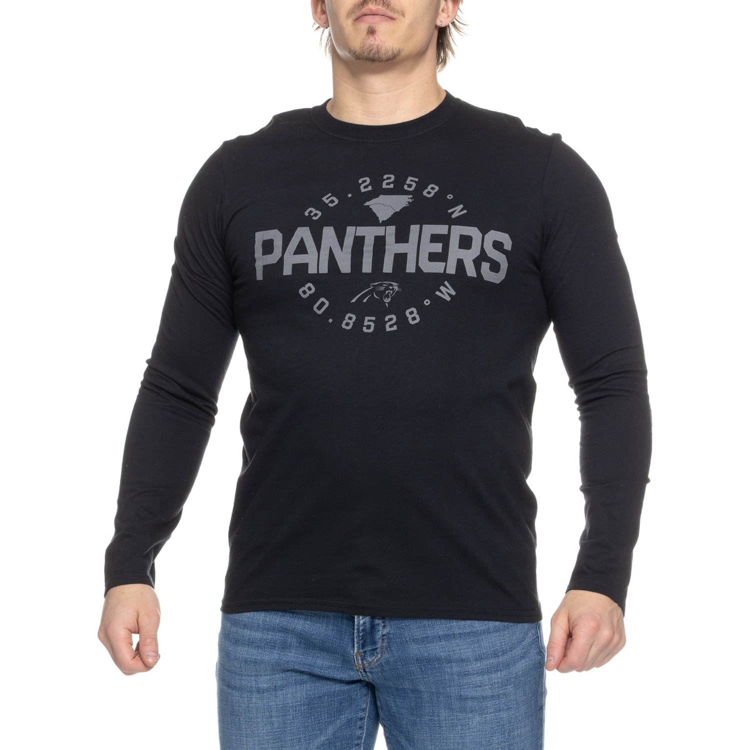 FANATICS Out of the Park Carolina Panthers T-Shirt - Long Sleeve