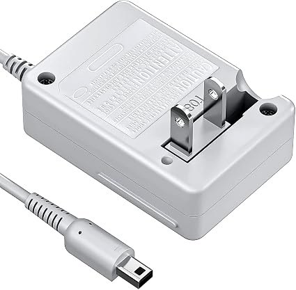VOYEE 3DS Charger, Compatible with Nintendo 3DS/DSi/2DS, 100-240V Adapter