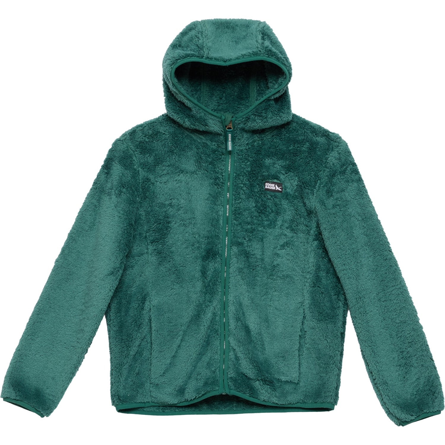 Eddie Bauer Big Boys Quest Plush Fleece Hooded Jacket