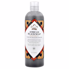 Nubian Heritage, African Black Soap, Body Wash, 13 fl oz (384 ml)