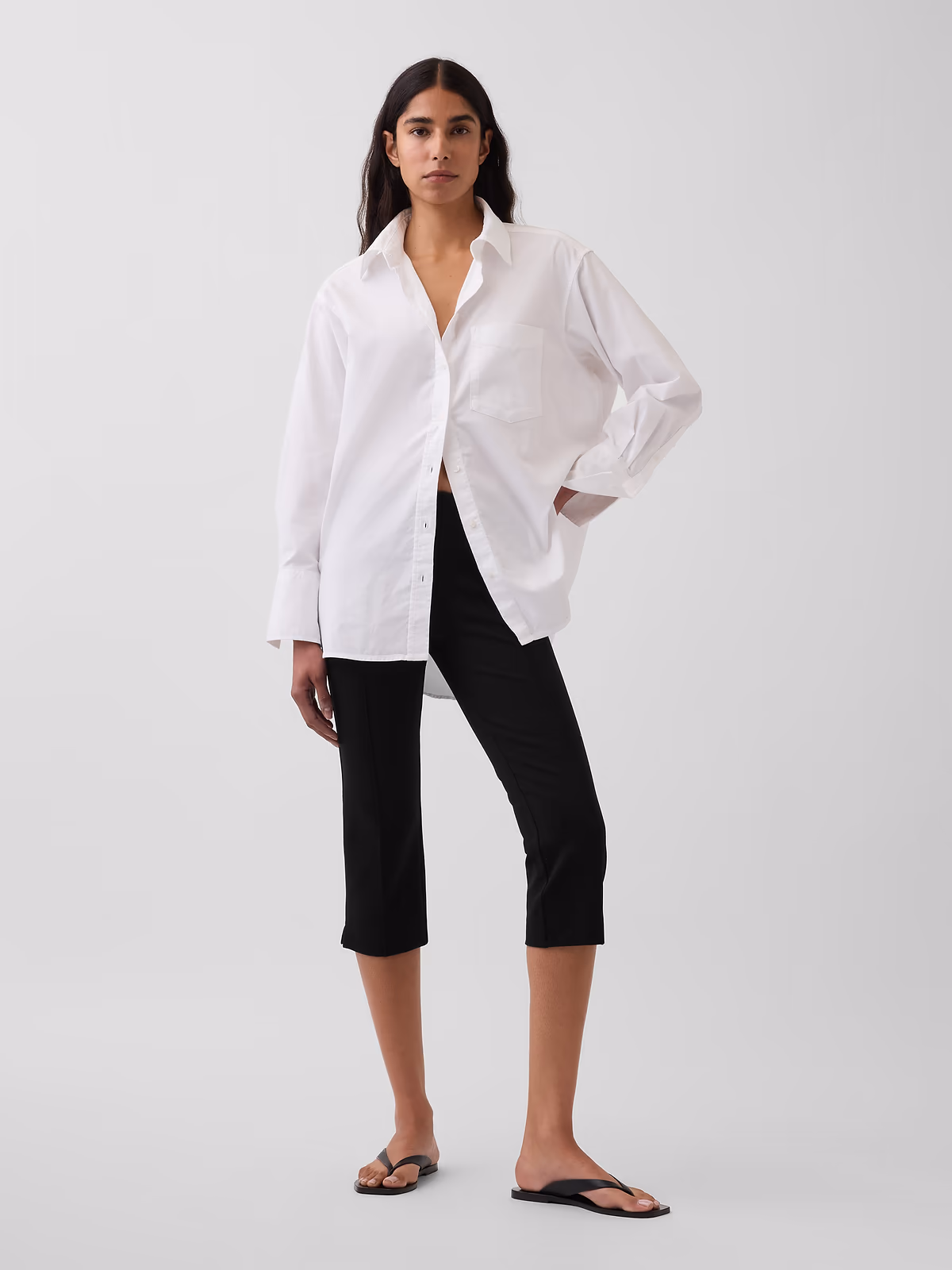 Organic Cotton Oxford Big Shirt