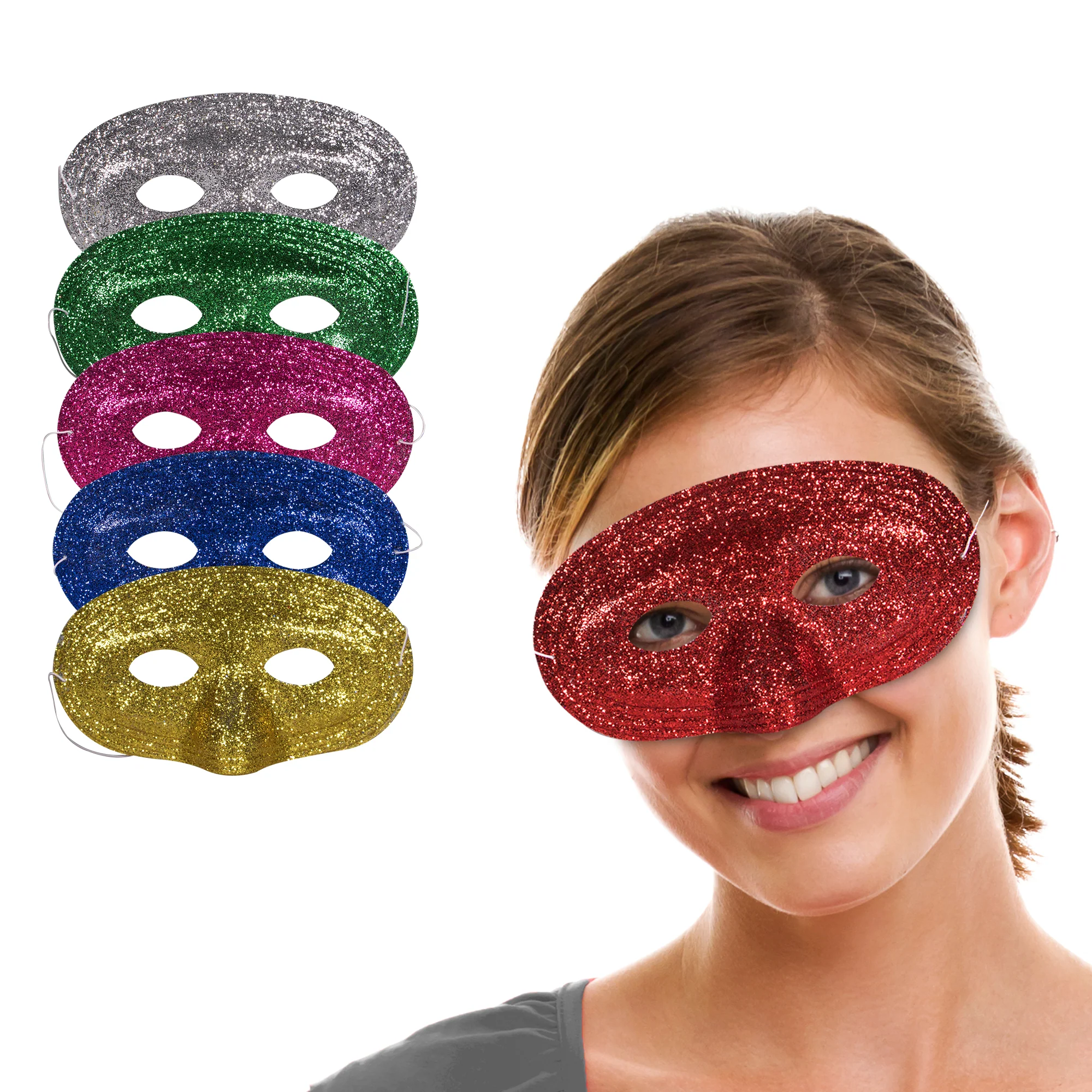 Glitter Half Masks