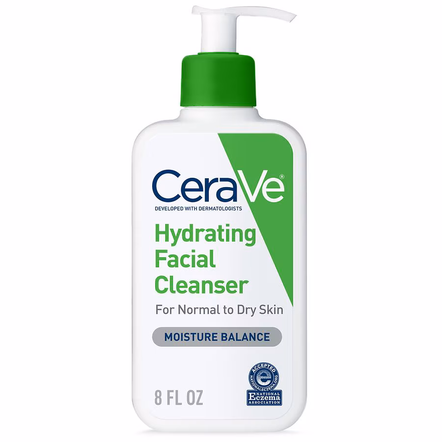 CeraVe Hydrating Facial Cleanser, 8.0 fl oz