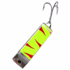 Jake's Spin-A-Lure - Neon Yellow/Red Stripes - 1-3/8" - 1/4 oz.
