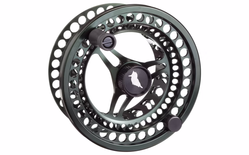 White River Fly Shop Kingfisher Spare Spool - Olive/Black - 3/4 Line Weight