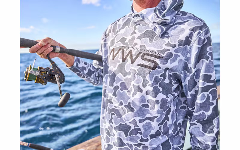 World Wide Sportsman 3D Cool Casting Long-Sleeve Hoodie