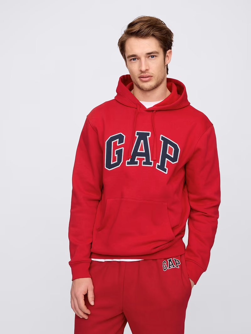 Relaxed Gap Logo Hoodie