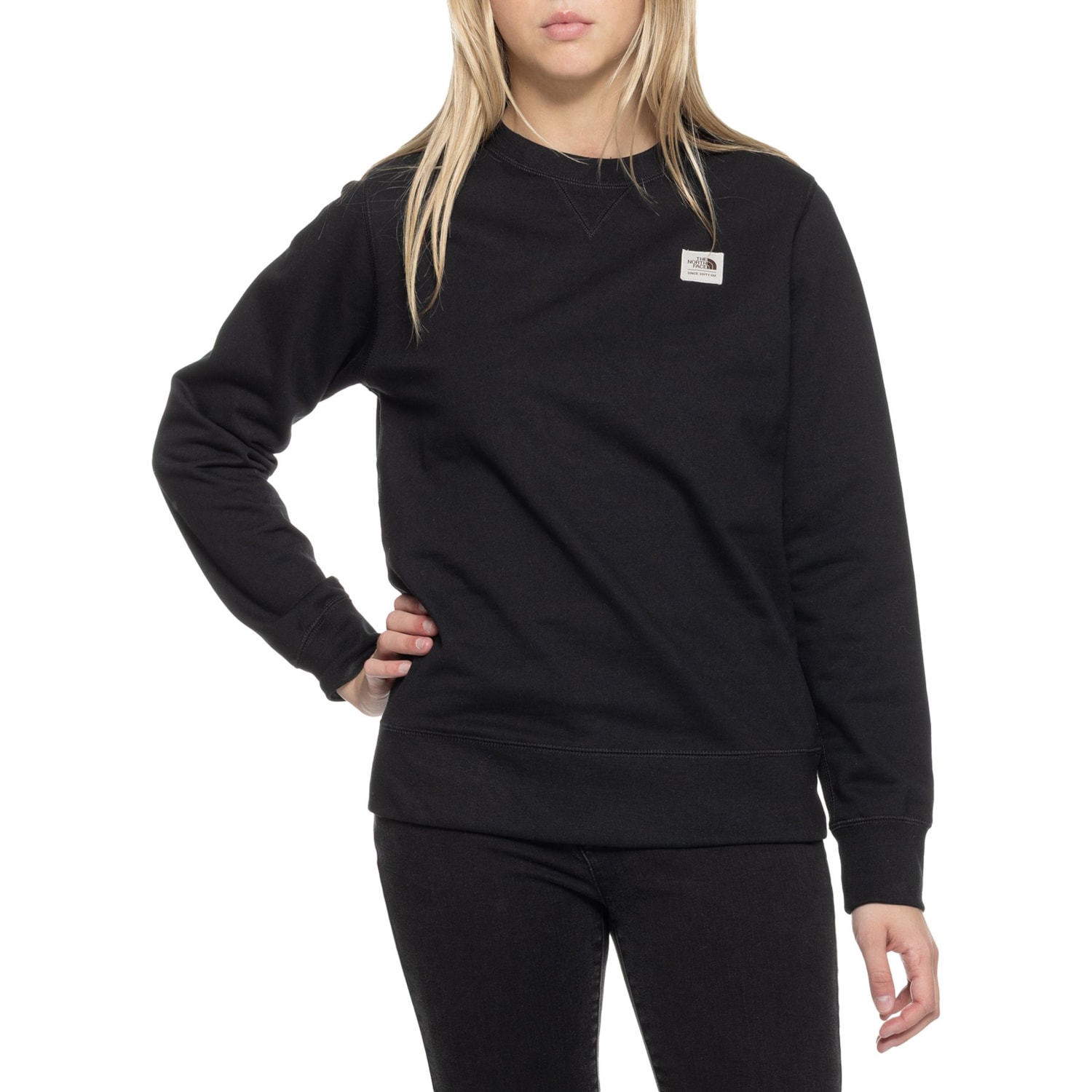 The North Face Heritage Patch Crew Neck Sweatshirt
