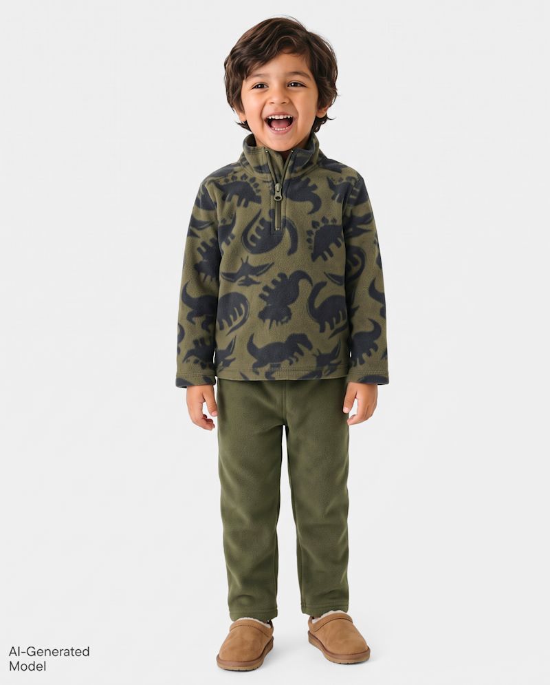 Toddler Boys Microfleece Sweatpants