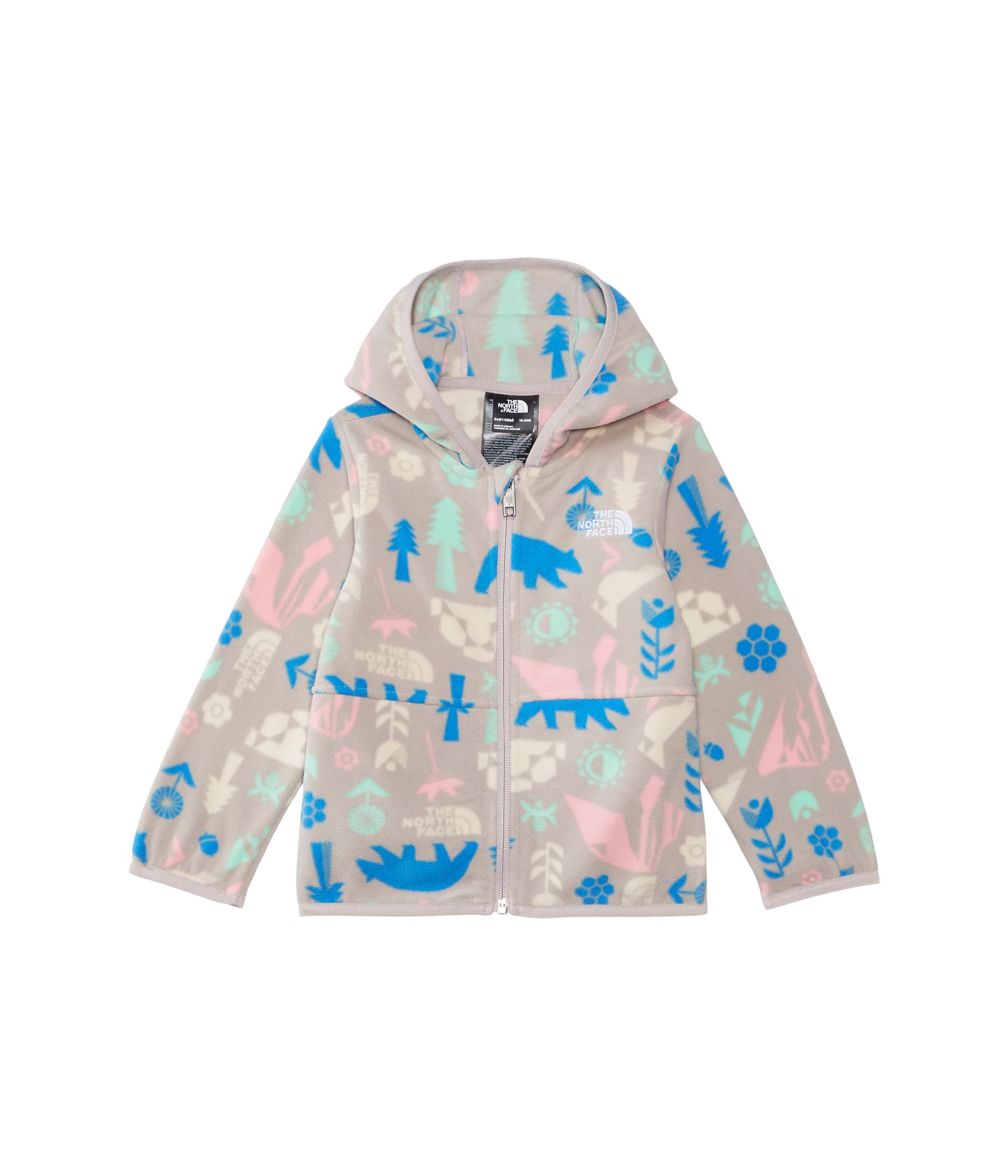 The North Face Kids Glacier Full Zip Hoodie (Infant)