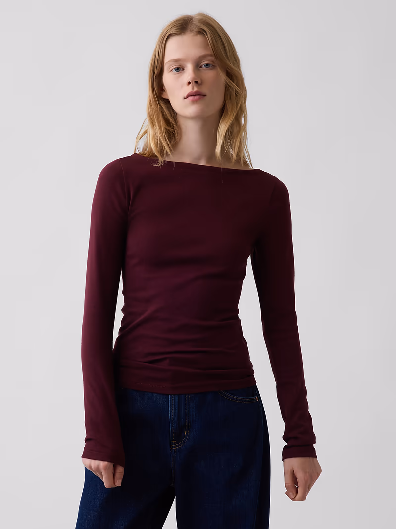 Modern Boatneck T-Shirt