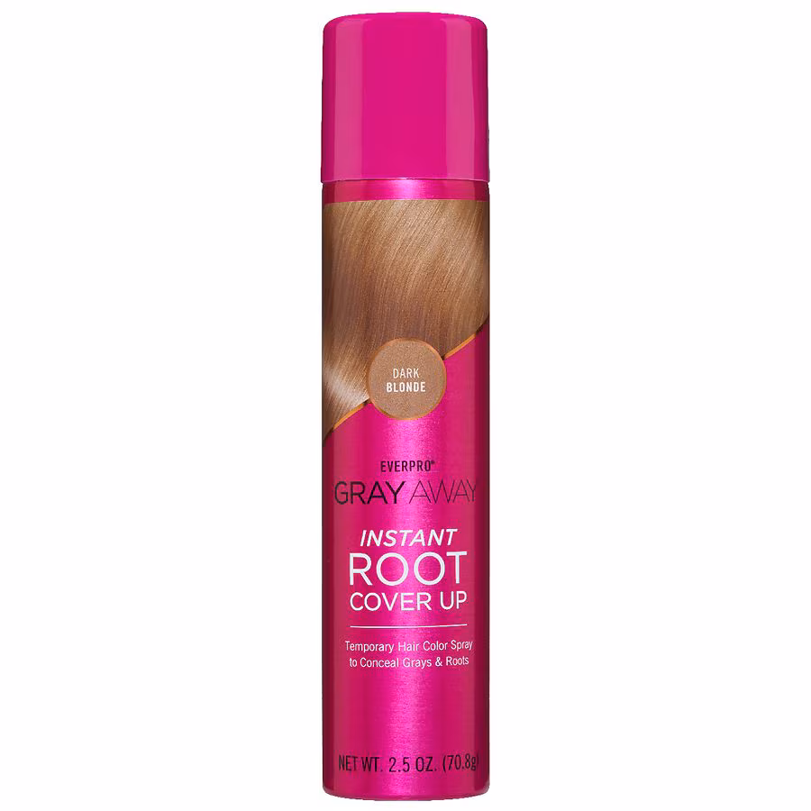 Gray Away Instant Root Cover Up Spray, Dark Blonde, 2.5 OZ