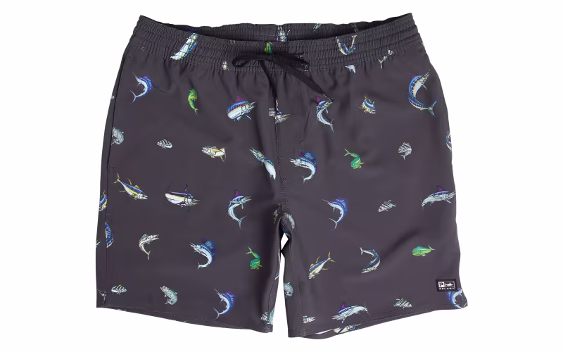 Pelagic Dockside Gamefish Shorts with Zip Pocket for Men